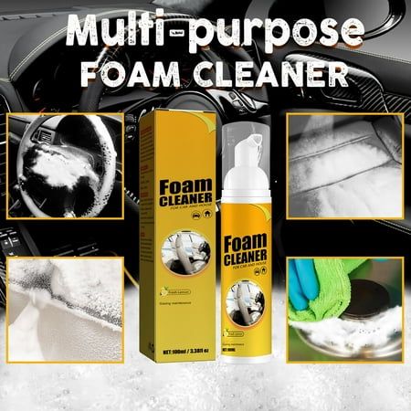Foam Cleaner espuma limpiadora +Guía de limpieza Profesional