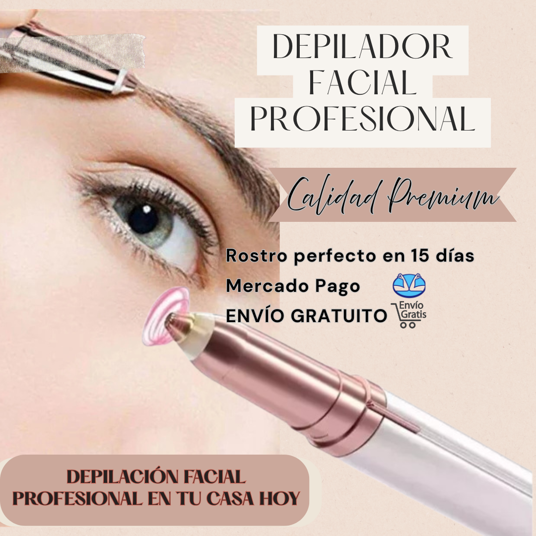 Cara Lisa en 15 Días - LÁSER DEPILATORIO FACIAL PRO