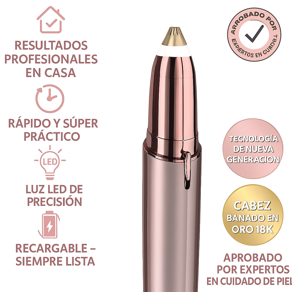 Depila  Cejas y Cuerpo en  Minutos-Sin dolor ni irritación.