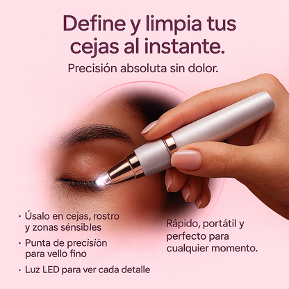Depila  Cejas y Cuerpo en  Minutos-Sin dolor ni irritación.
