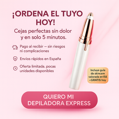 Depila  Cejas y Cuerpo en  Minutos-Sin dolor ni irritación.