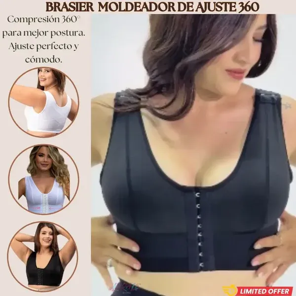 BRASIER CON REALCE Y CORRECTOR POSTURAL