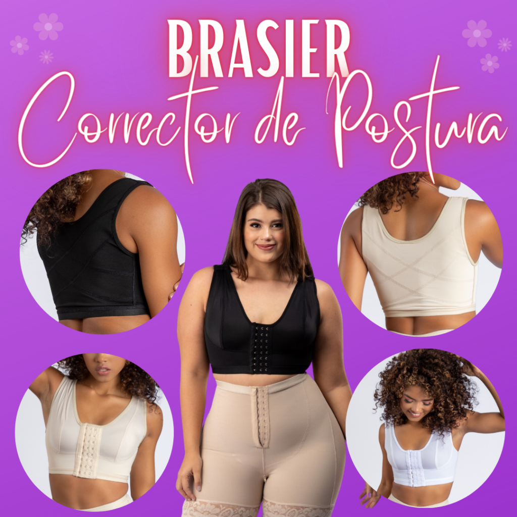 BRASIER CON REALCE Y CORRECTOR POSTURAL