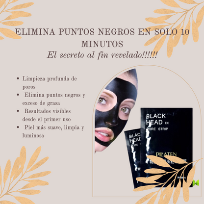 La máscara facial que elimina puntos negros al instante