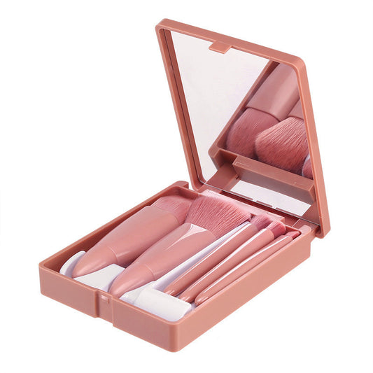 Maquillaje de Salón en 10 Minutos - KIT 5 BROCHAS MAKEUP