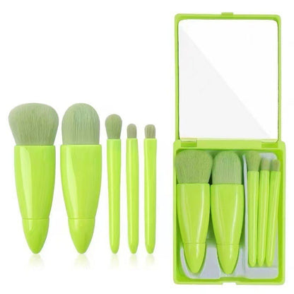 Maquillaje de Salón en 10 Minutos - KIT 5 BROCHAS MAKEUP