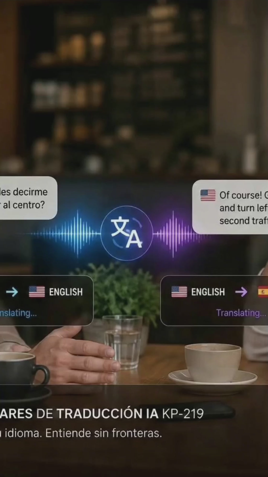 Auriculares Inteligentes con Traducción IA