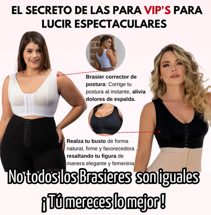 BRASIER CON REALCE Y CORRECTOR POSTURAL